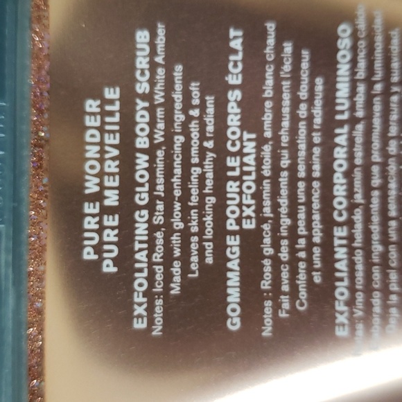 Bath & Body Works- PURE WONDER Exfoliating Glow Body Scrub - Picture 4 of 6